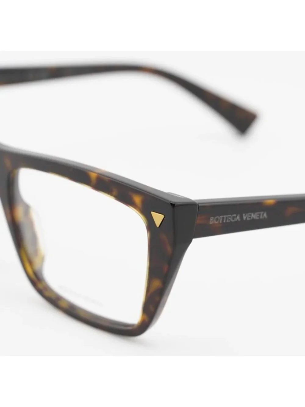 Bottega Veneta BV1258O 002 Eyeglasses Havana 53mm Rectangle Frame